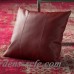 Trent Austin Design Amald Faux leather Throw Pillow TRNT4273
